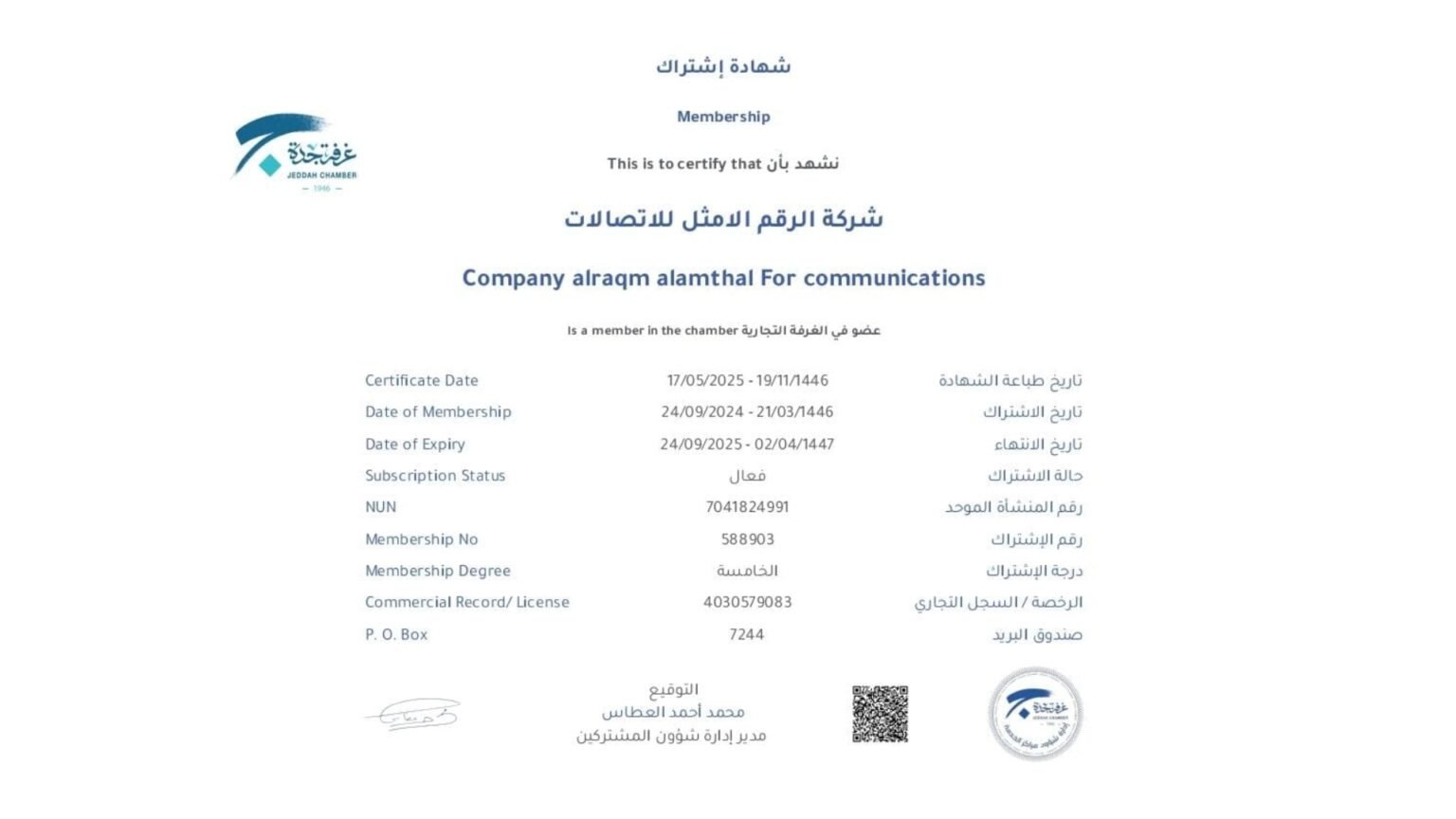 Blue and White Modern Company Profile Presentation (3)